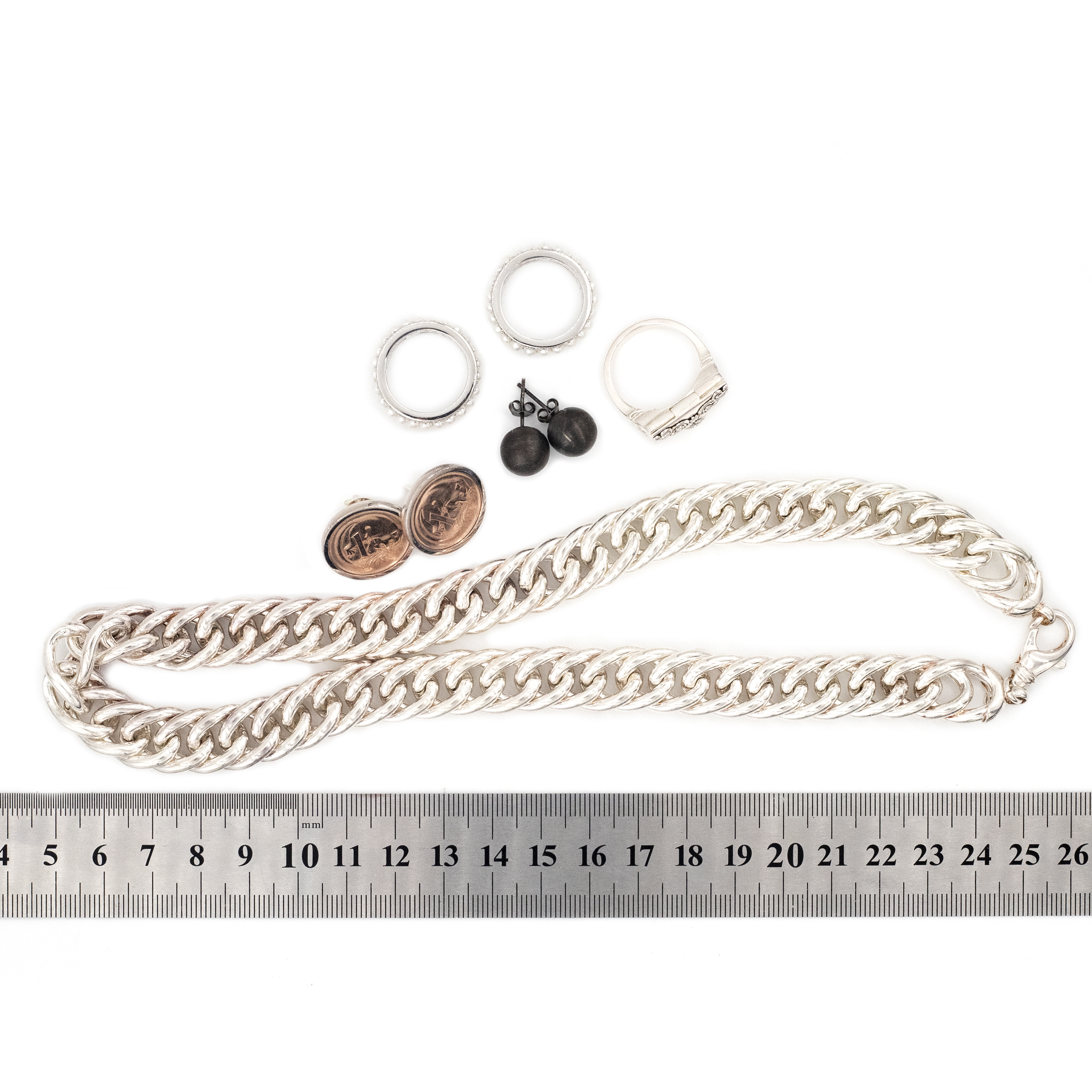 280 · Mix Lot of Silver Jewellery