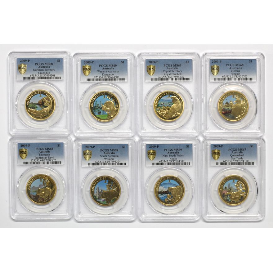 Elizabeth II, One Dollar, 2009-P Accumulation