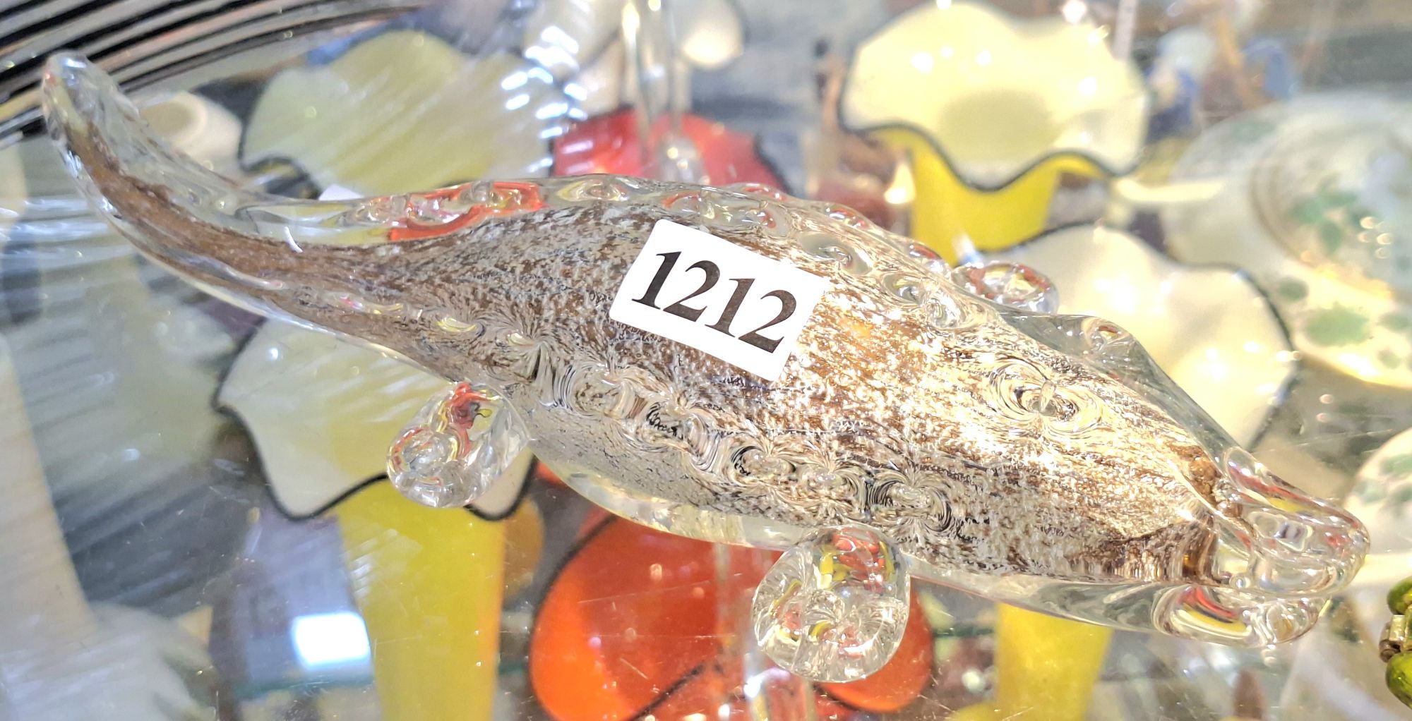 1212 · ART GLASS PAPERWEIGHT