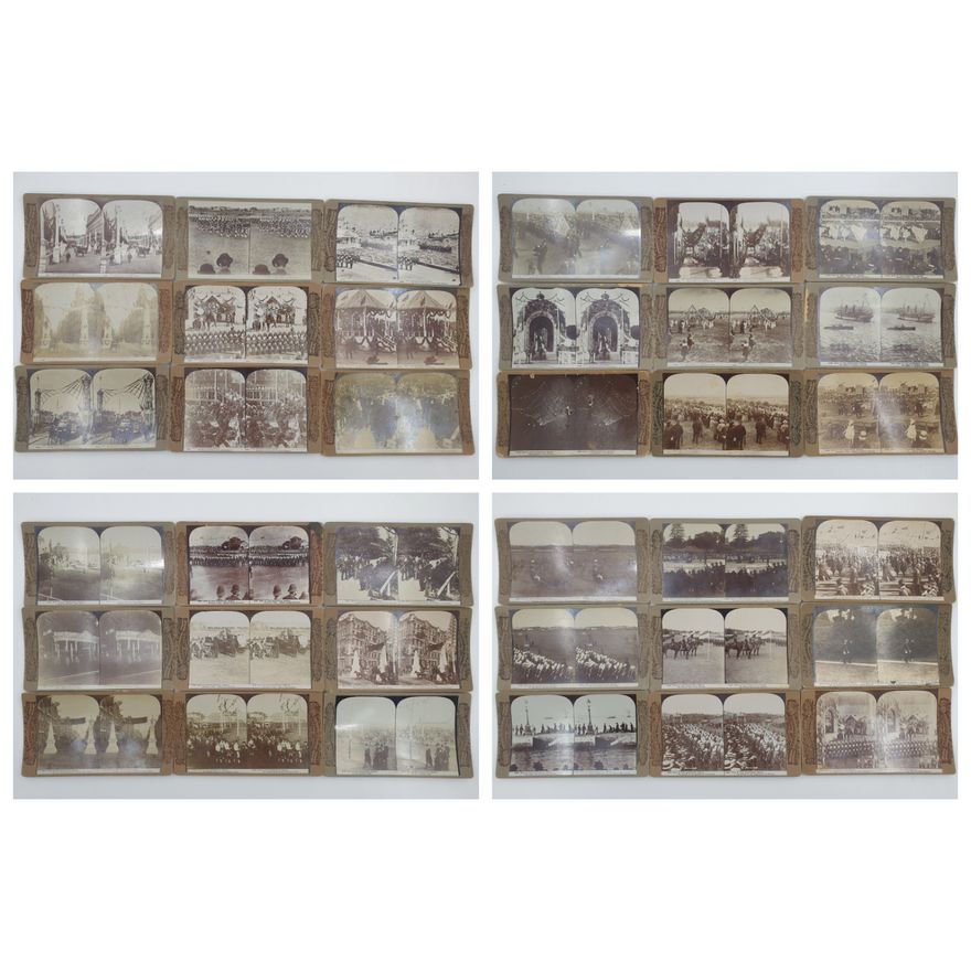 Stereograph Cards - Duke of York (x36)