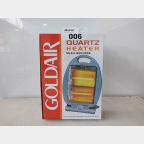 GOLDAIR - 2 BAR QUARTZ HEATER - GREY -GHQ-100G