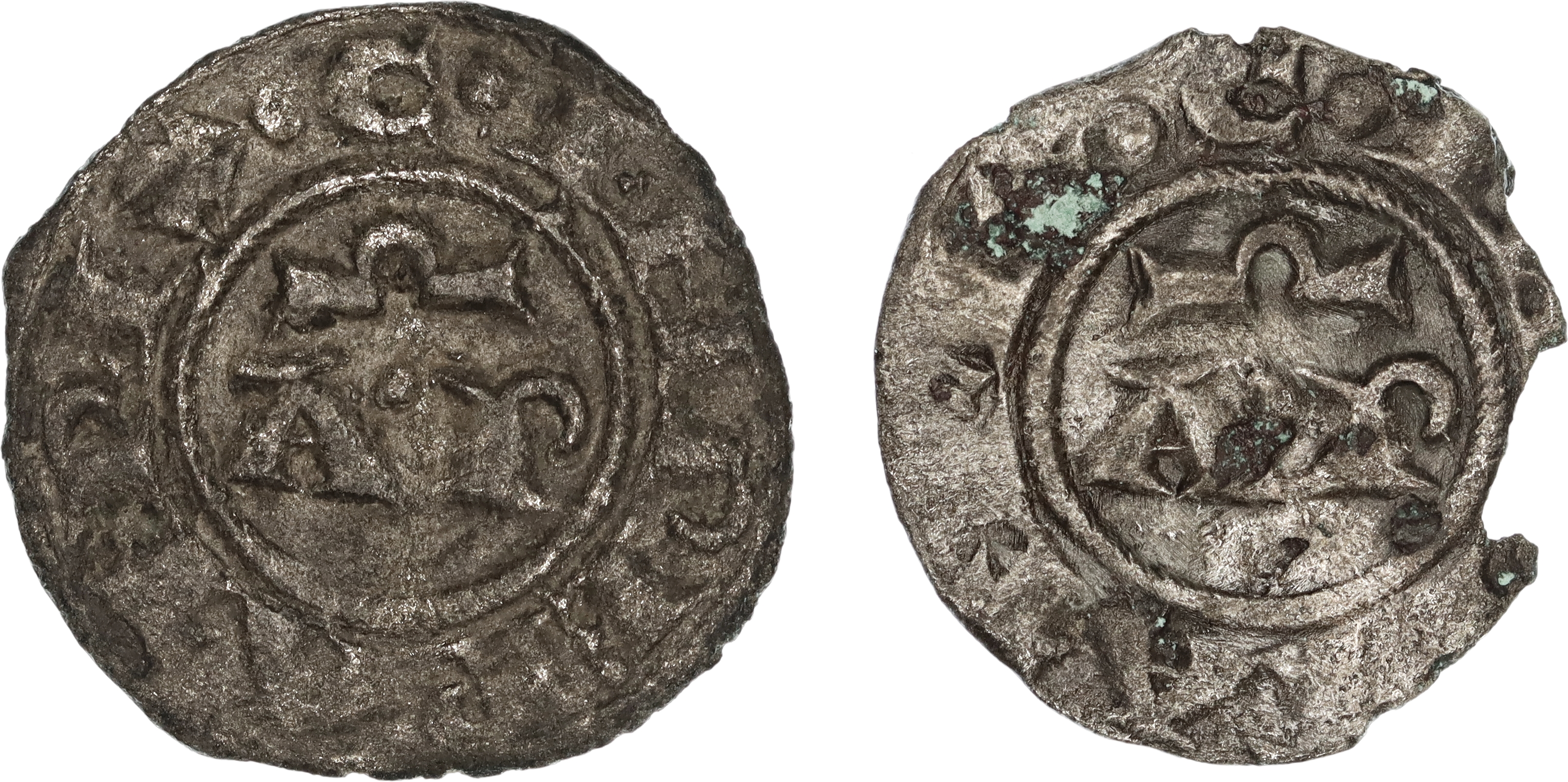 Kingdom of Sicily, Henry VI, Silver Denier, 1194-1197 AD, gF-nVF