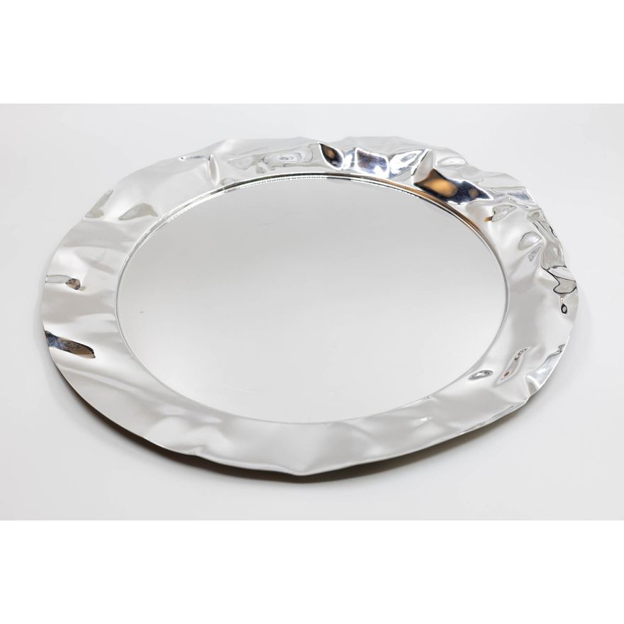 Alessi Foix Round Tray - designed by Lluis Clotet,1994