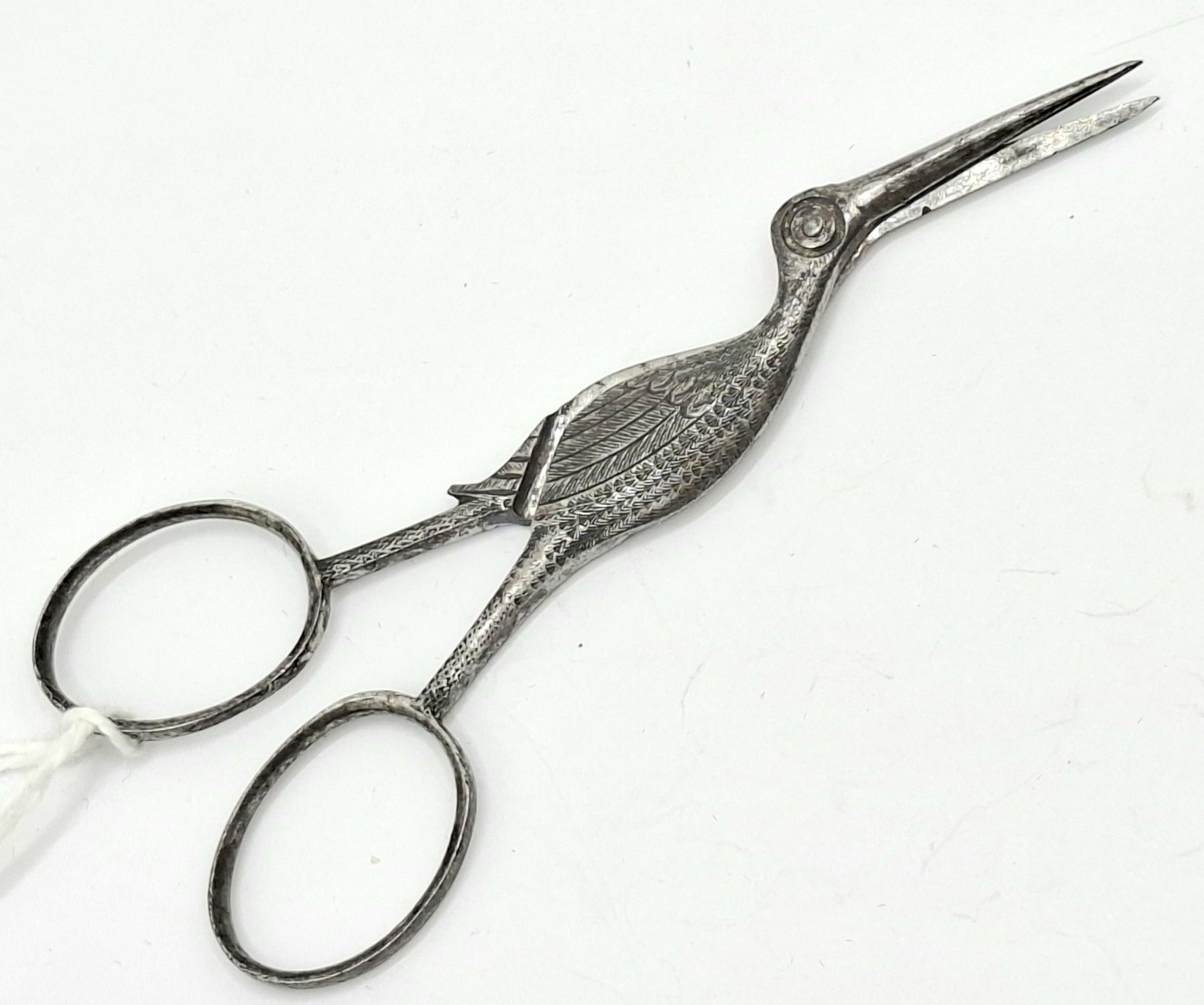 Art Deco Pair Of Sewing Scissors