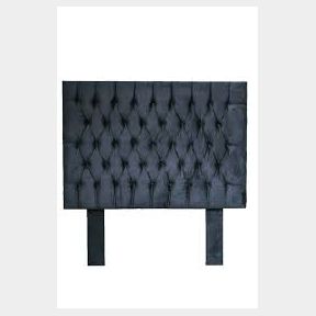 Monarch headboard dark grey King|BOTTOM DAMAGED/SLIGHT DAMAGE ON MATERIAL