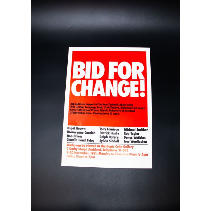 Billy Apple 'Bid For Change!'