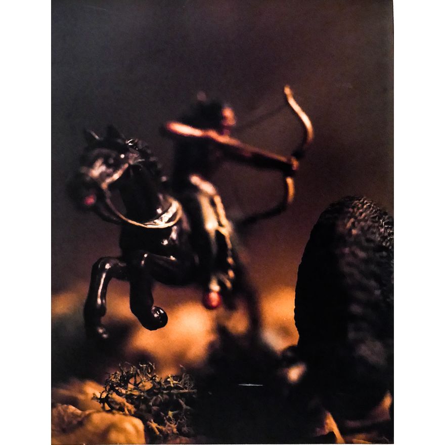 David Levinthal Contemporary Miniature Native American Hunting Scene