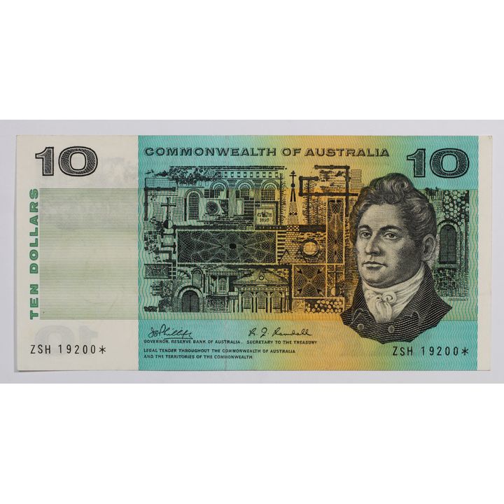Star Replacement - Phillips/Randall, Ten Dollar, 1969 EF