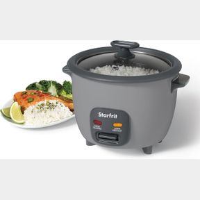 STARFRIT 10-CUP RICE COOKER WITH CERAMIC COATING - GREY