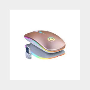 Mouse LED soft click acfc rechargeable - Gold -Bar 9902191222012- 51745/28282 SN B2 (S1)
