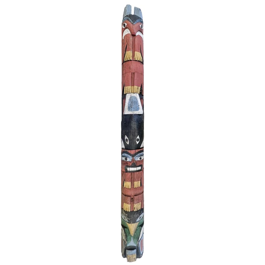 Sam Williams 12' Ye Olde Curiosity Shop Totem Pole