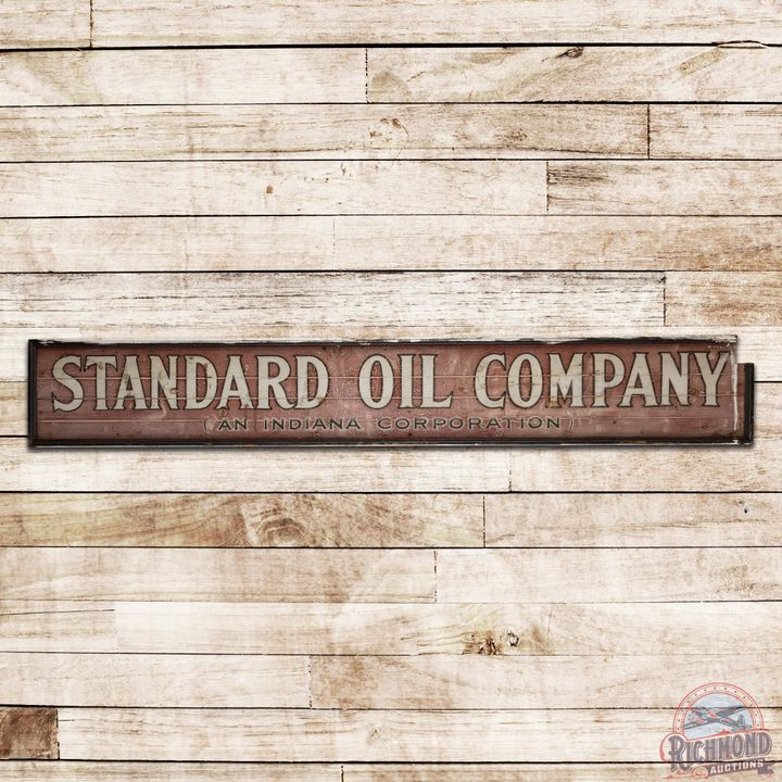 Standard Oil Company 10' SS Wooden Sign (Indiana)