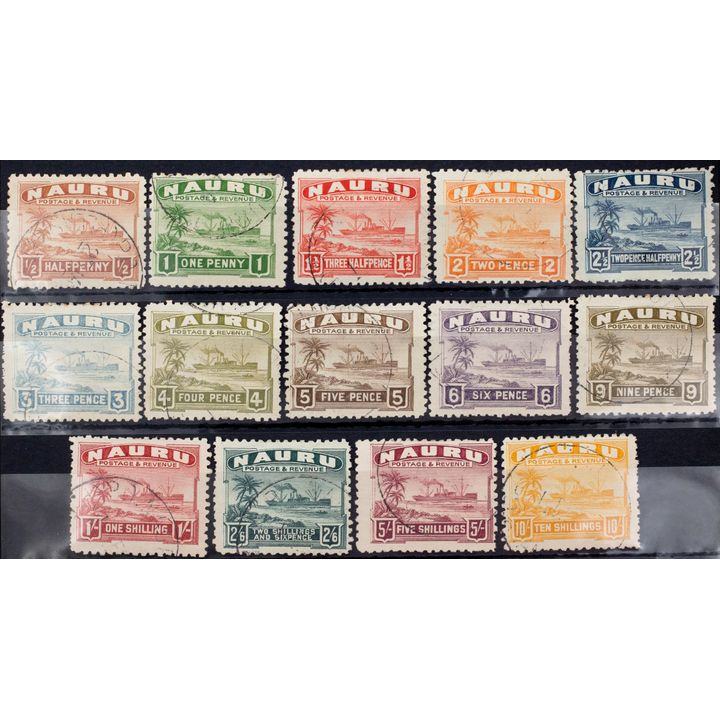 Nauru, Ship, 1924, Fine