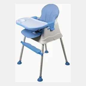 2 in 1 Baby High Chair Baby Feeding Chair Baby Booster Chair Blue |