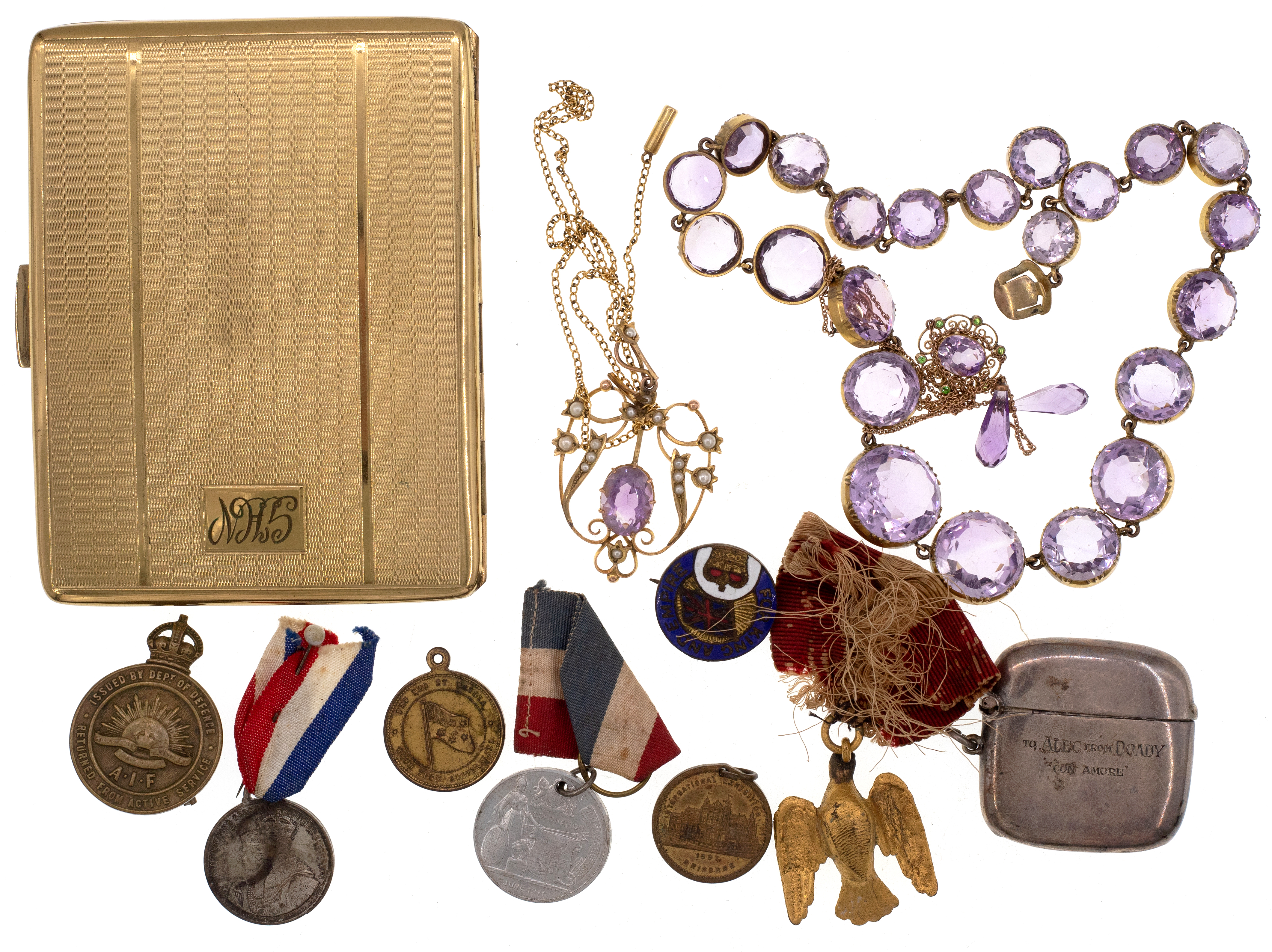 343 · A.I.F., Returned From Active Service, 1914 - 1918, VF