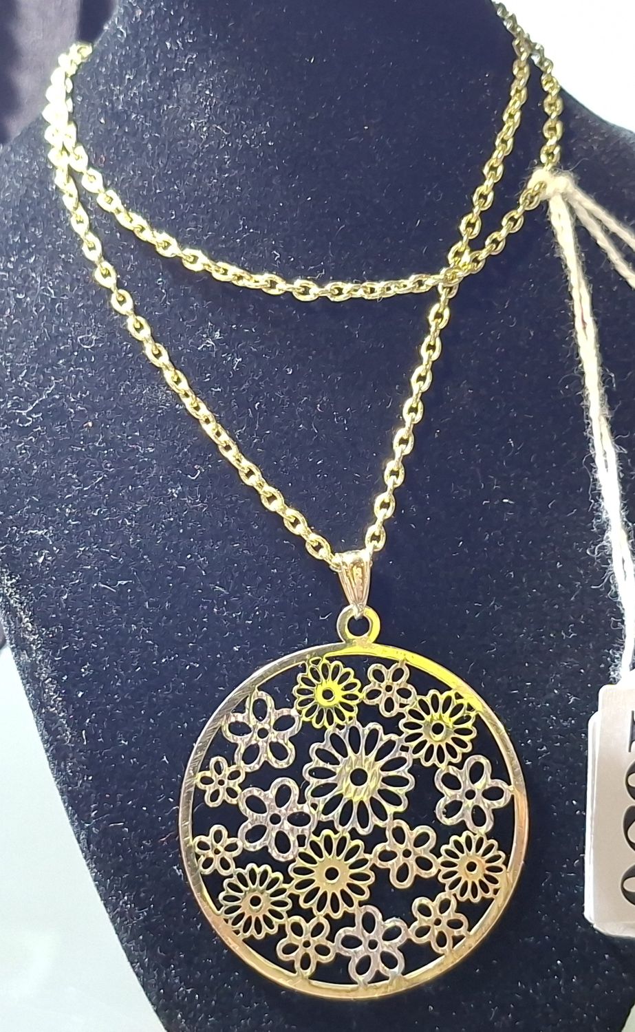 Gold Plated Sterling Silver Pendant