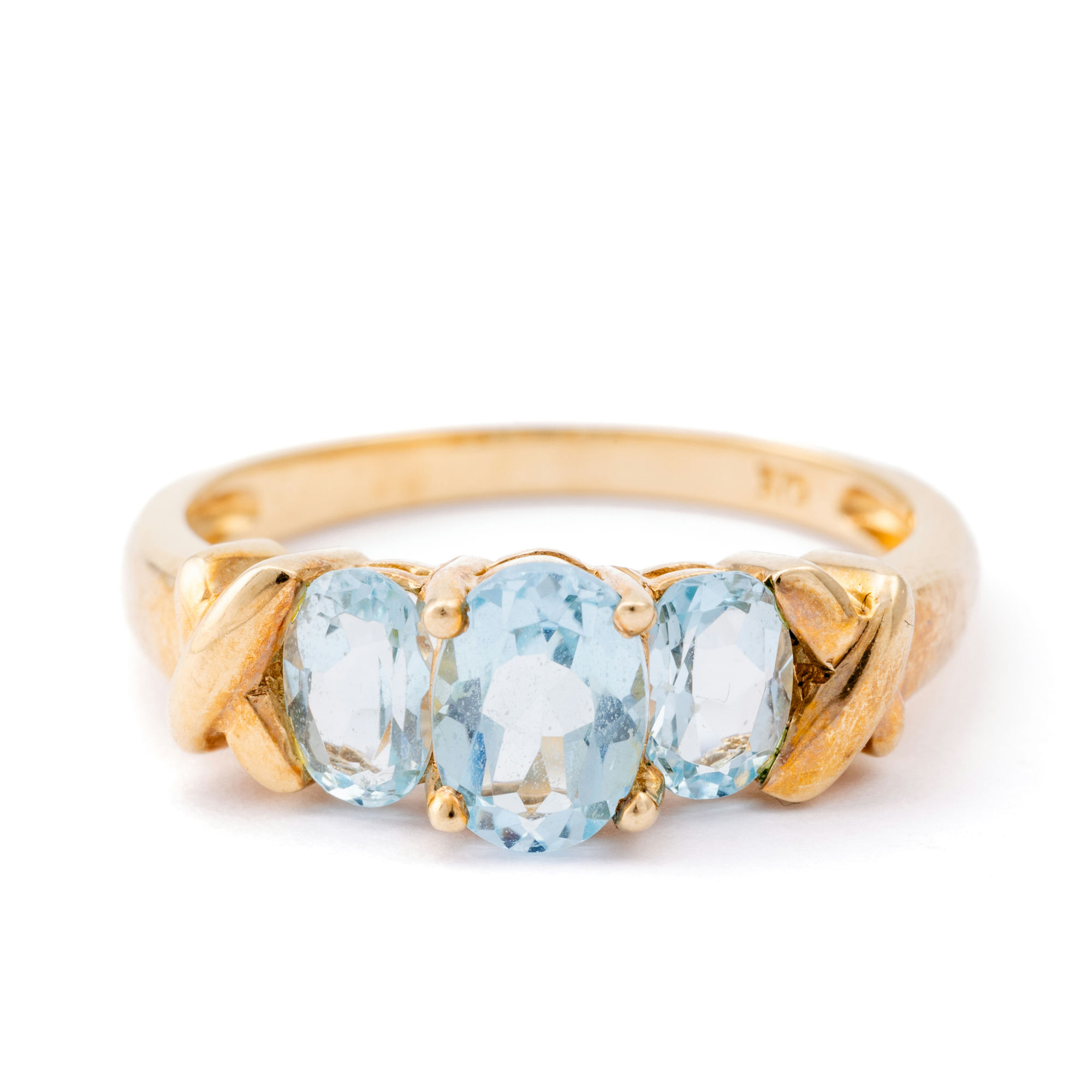 Topaz Ring 9ct Gold,