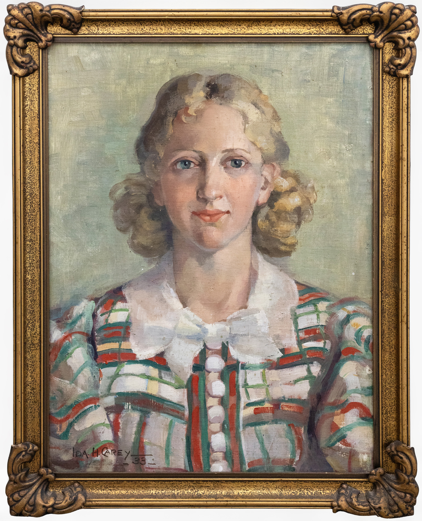 Ida Carey 'Portrait of Miriam Boyle' — sold at auction in New Zealand for $600