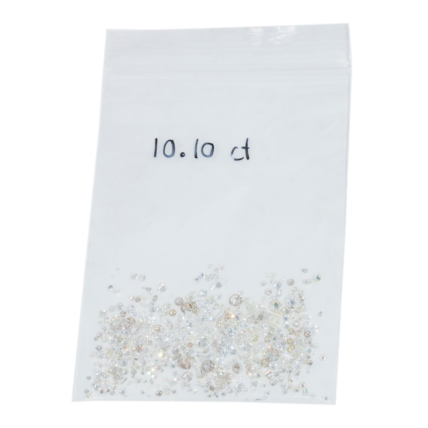 10 Carats Mixed Melee Diamond Parcel