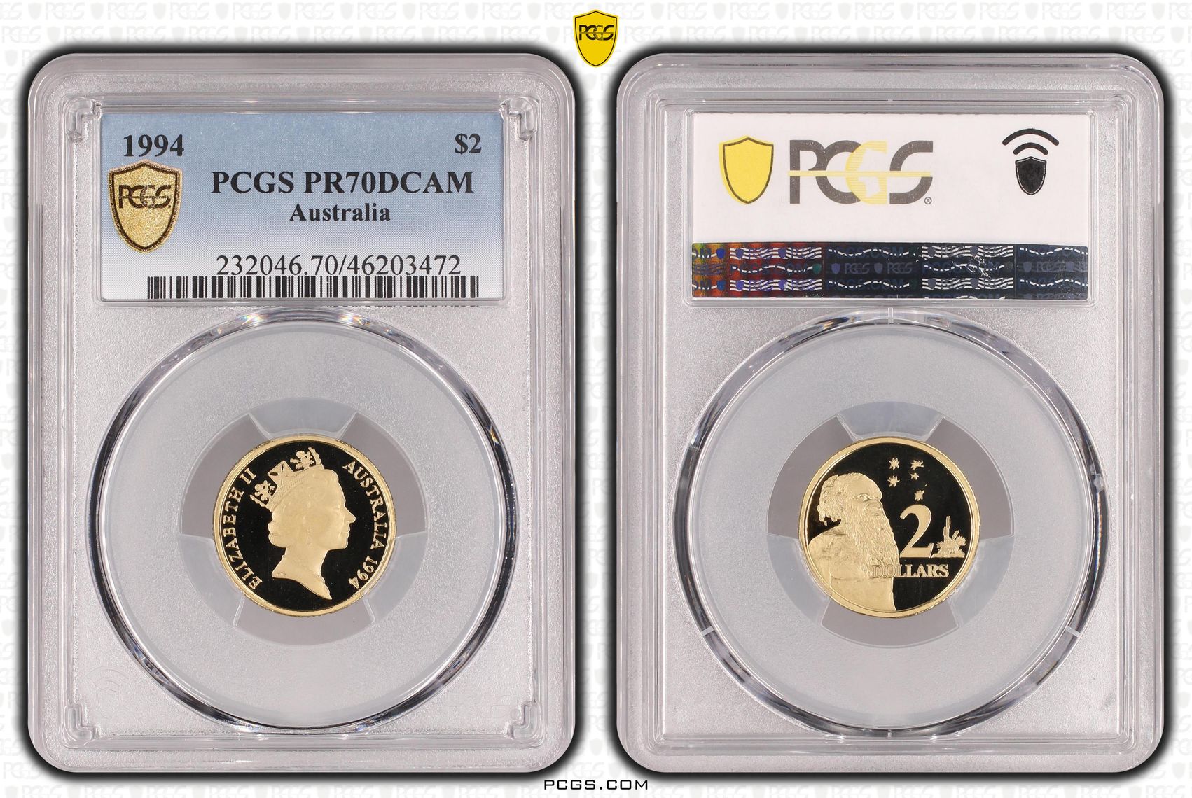 Elizabeth II, POP 11/0, Two Dollar, 1994, PCGS PR70DCAM