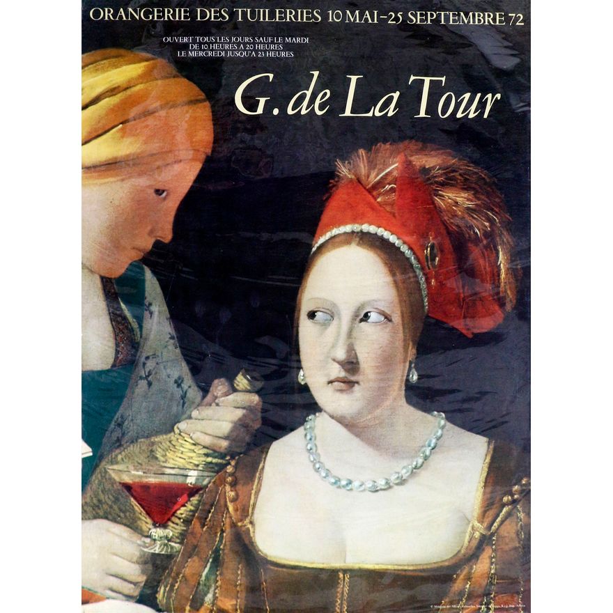 Chefs-d'œuvre de la Tapisserie / Georges de La Tour - Two French exhibition poster prints