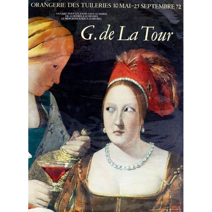 Chefs-d'œuvre de la Tapisserie / Georges de La Tour - Two French exhibition poster prints