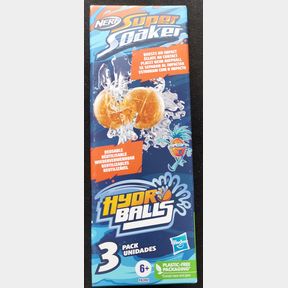 NERF SUPERSOAKER HYDRO BALLS 3 PACK REUSABLE - 51844/1962