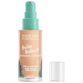 PHYSICIANS FORMULA BUTTER BELIEVE IT! FOUNDATION + CONCEALER, LIGHT-TO-MEDIUM