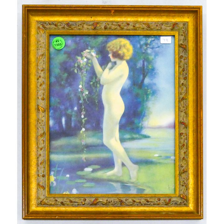 ''Woman in the Grove'' Print 12.5''x10.5''