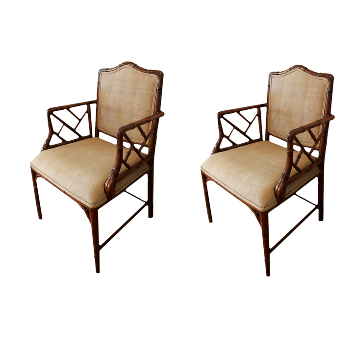 SILLAS CHINAS ESTILO CHIPPENDALE
