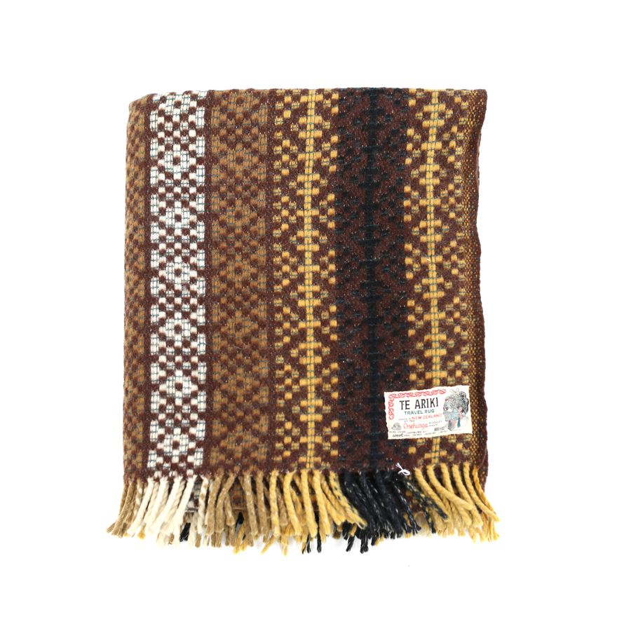 Onehunga Woollen Mills - Te Ariki travel rug