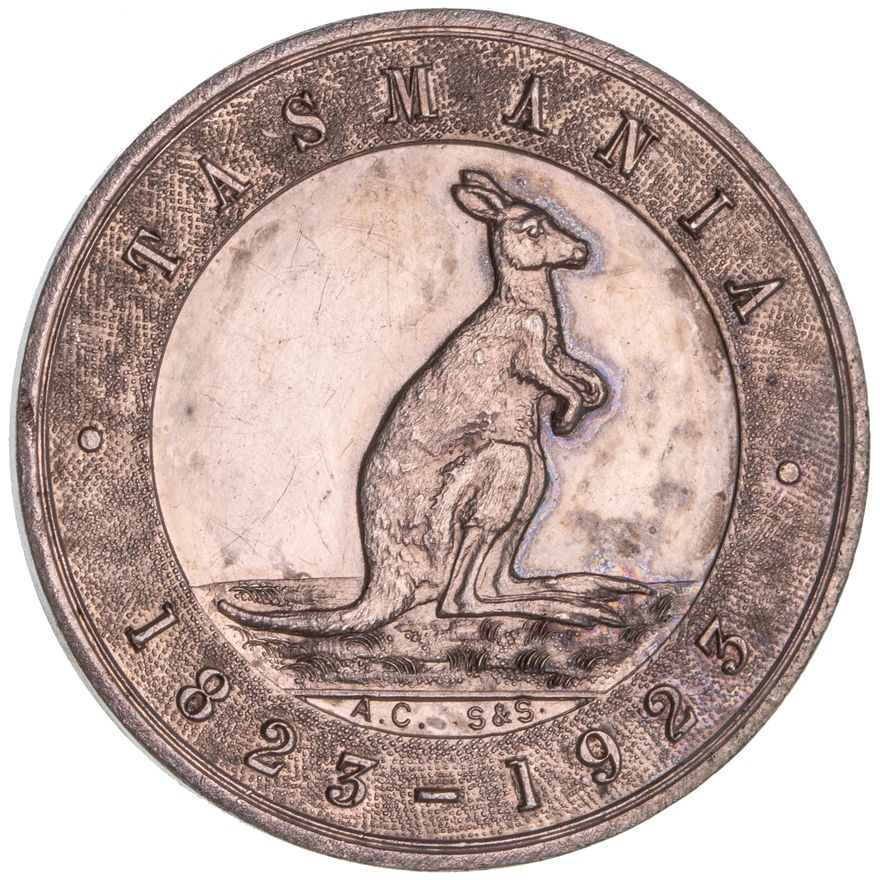 Centenary Medal, 1823/1923, EF
