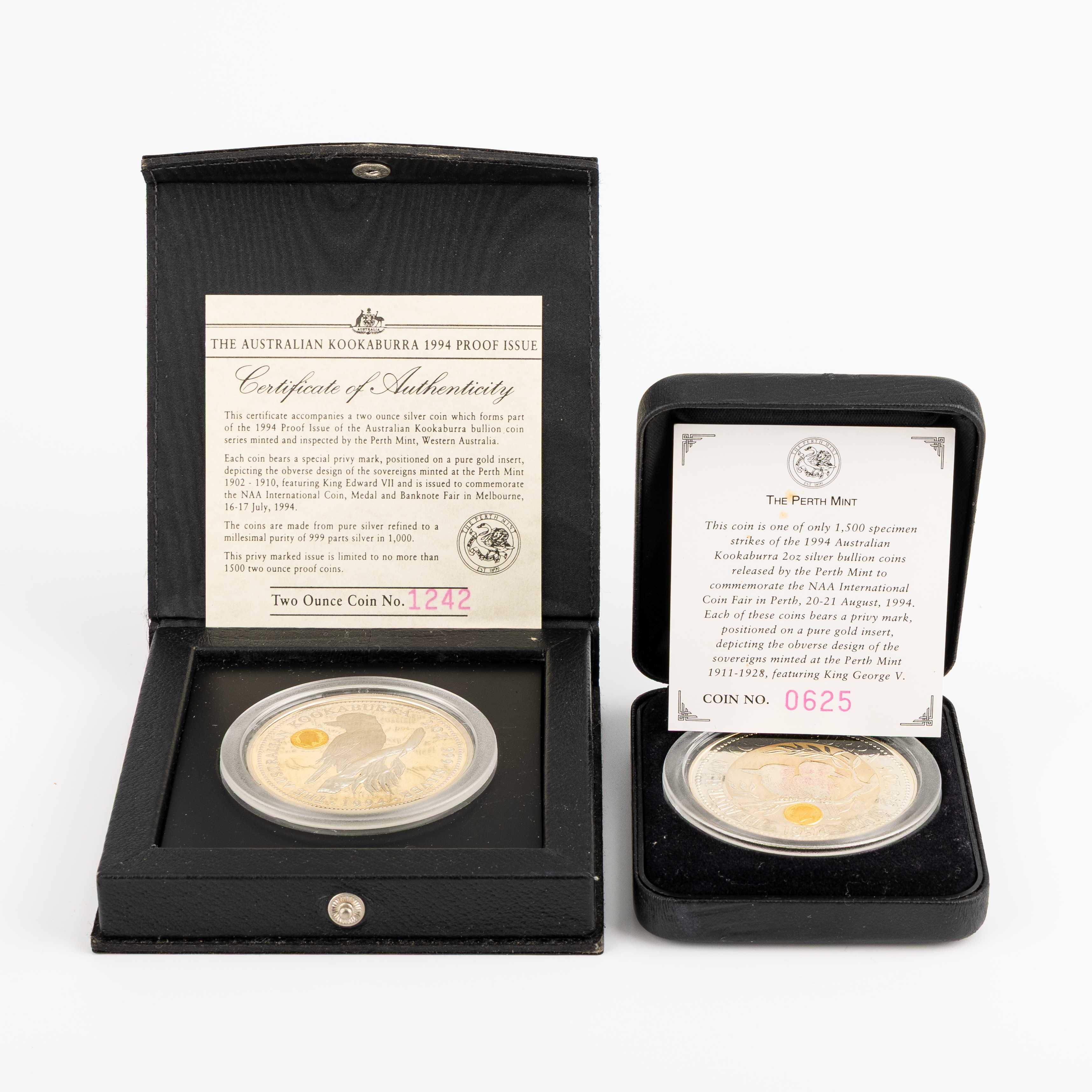 Elizabeth II, Perth Mint - Kookaburras, Two Dollars, 1994, FDC