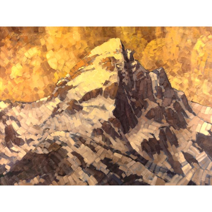 E Denney NeVille (1940- ), Teton Sentinel