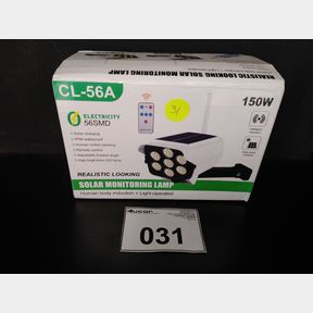 Solar Security Light With Sensor And Remote - Solar Motion Light