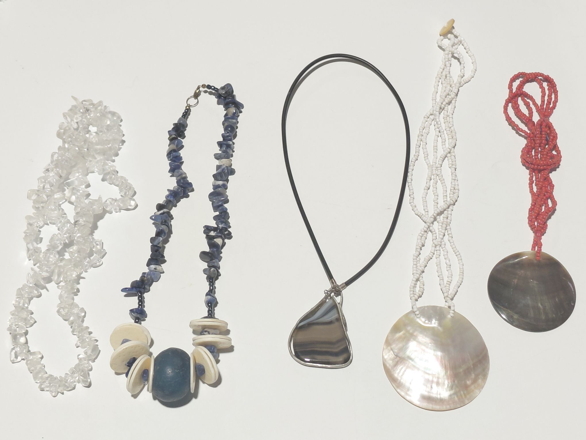 Shell And Semi Precision Stone Jewellery
