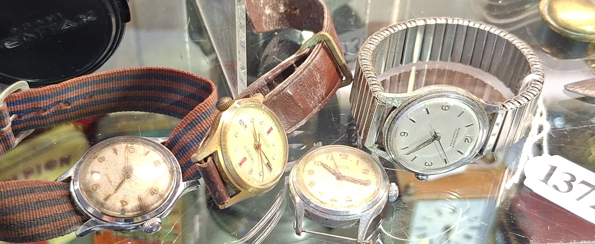 Collection Of Gents Vintage Wrist Watches