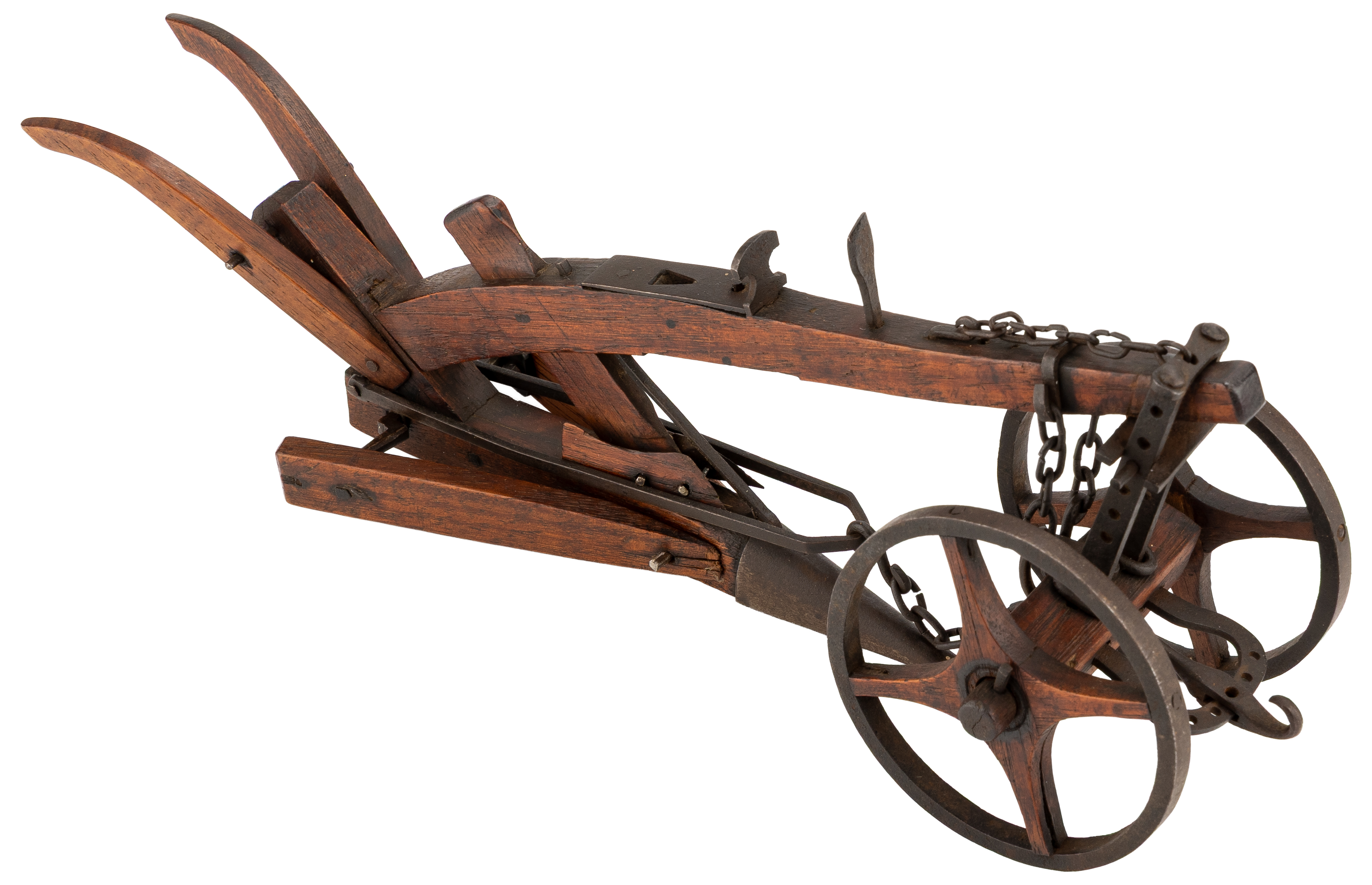 188 · Plough - Handmade Scale Model, C. 1900S,  EF