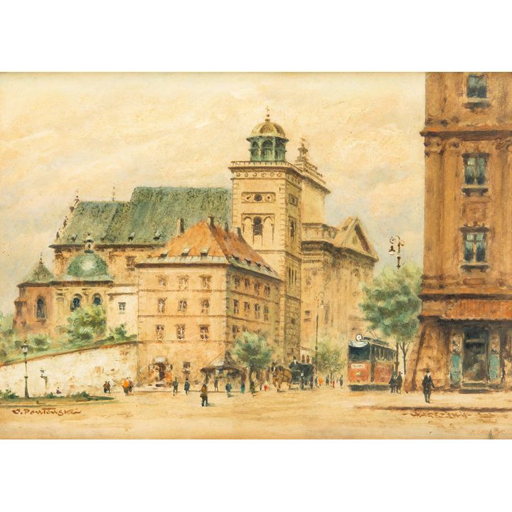 Jerzy Pawłowski | Widok na kościół Św. Anny