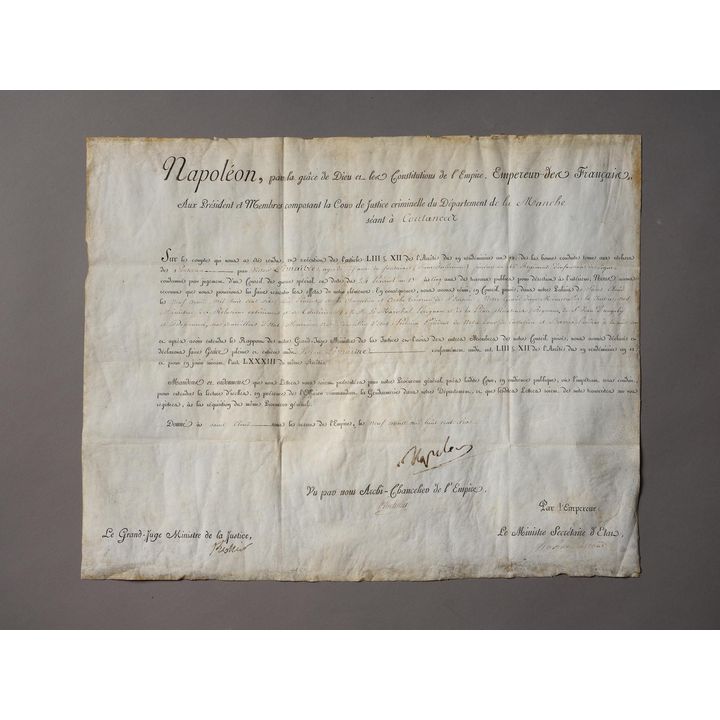 NAPOLEON I [clemency edict]