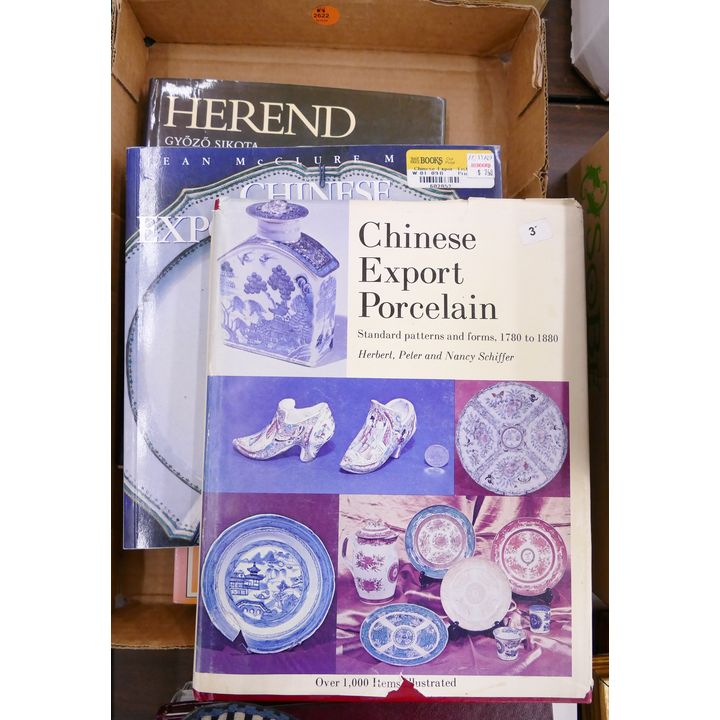 Box Porcelain Reference Books
