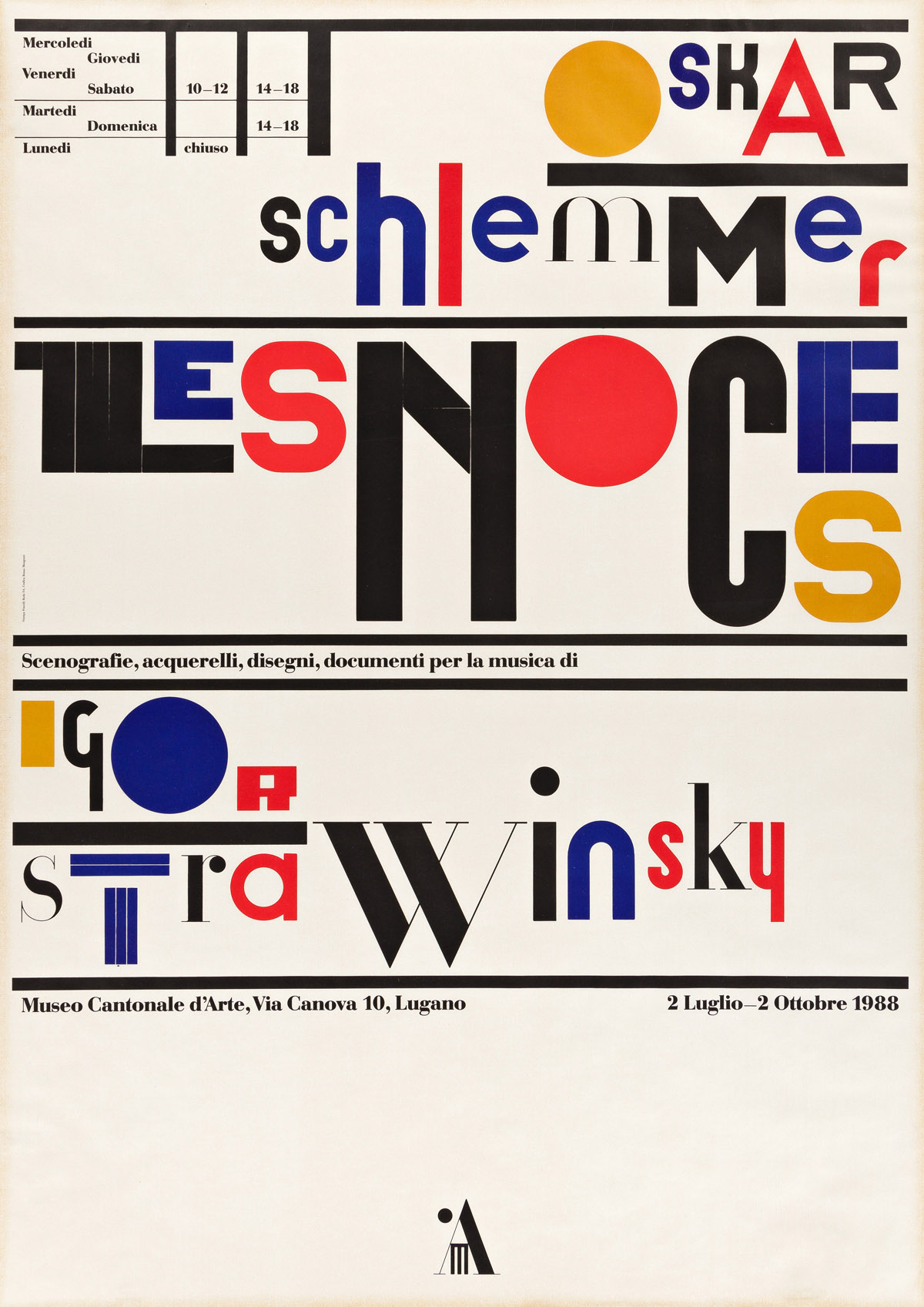 VARIOUS ARTISTS. [SWISS EXHIBITION & PERFORMANCE]. Group of 7 posters