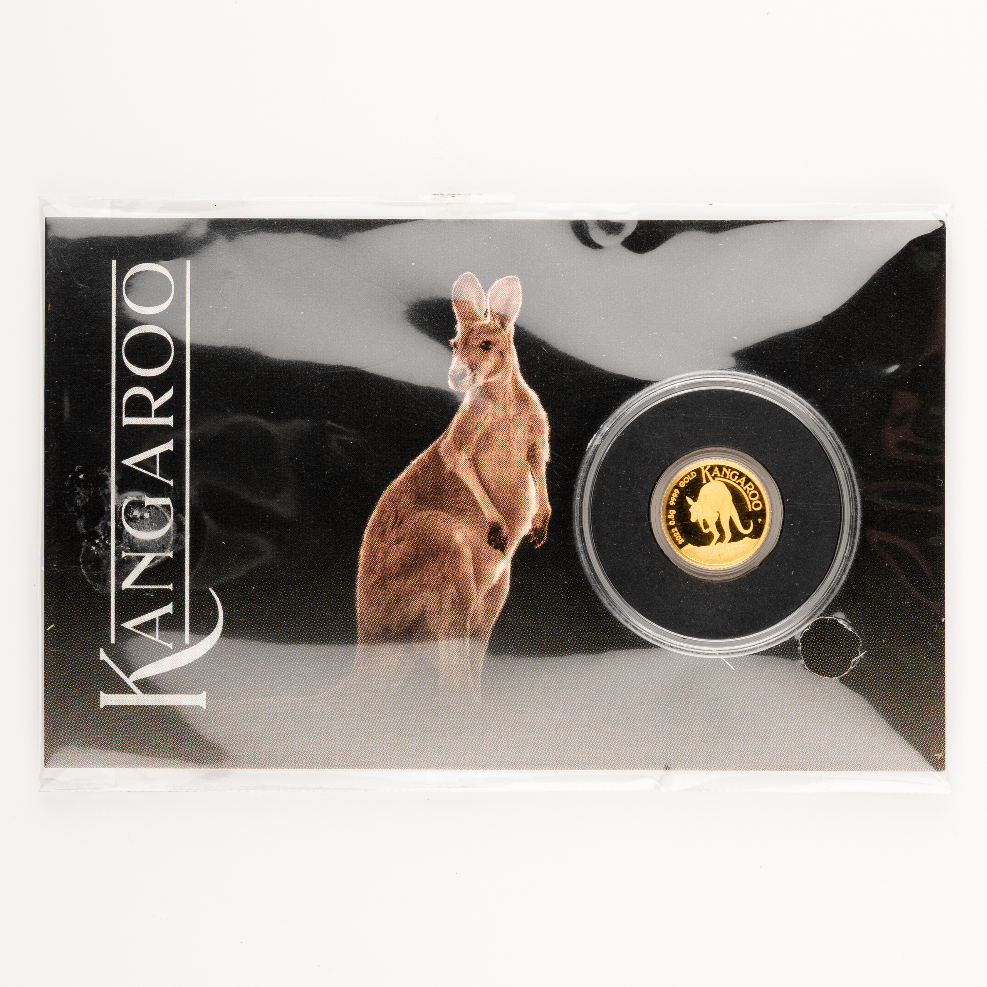 Elizabeth II, Perth Mint - Kangaroo 0.5g, Two Dollars, 2022, UNC