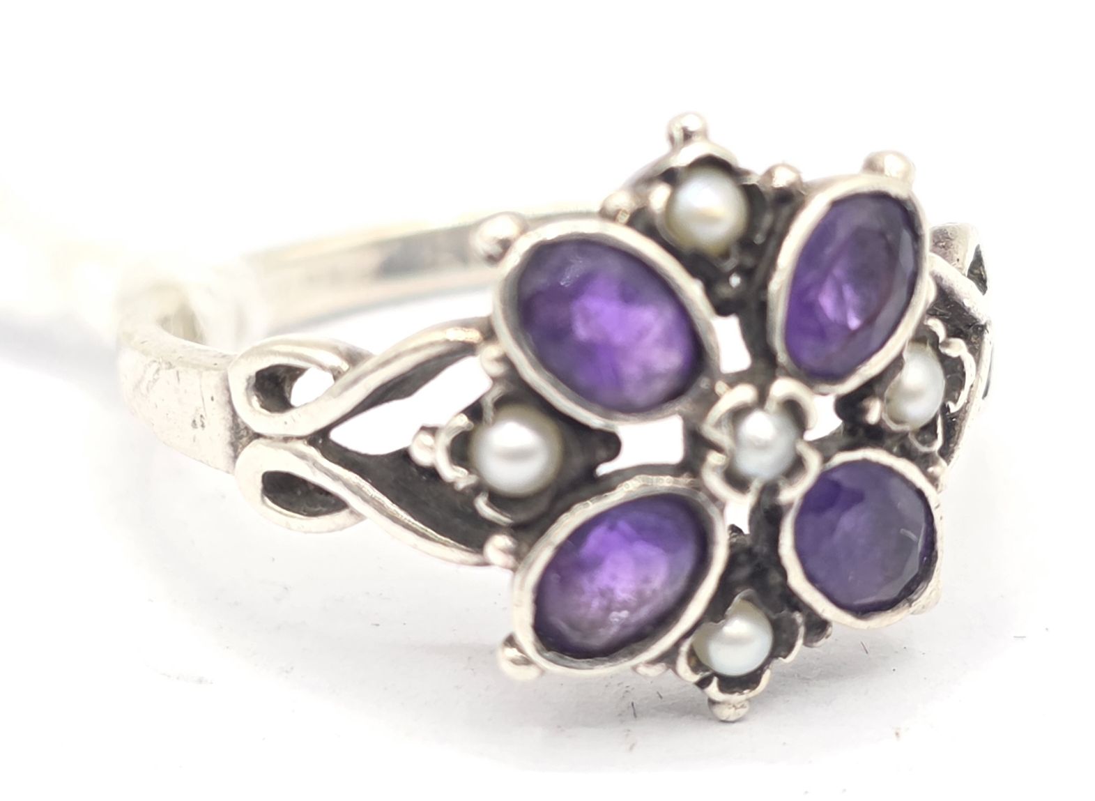 Sterling Silver Amethyst Ring