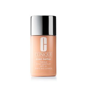 CLINIQUE EVEN BETTER MAKEUP MEDIUM COVERAGE FOUNDATION BROAD SPECTRUM SPF 15 | EVENS SKIN TONE + REDUCES DARK SPOTS