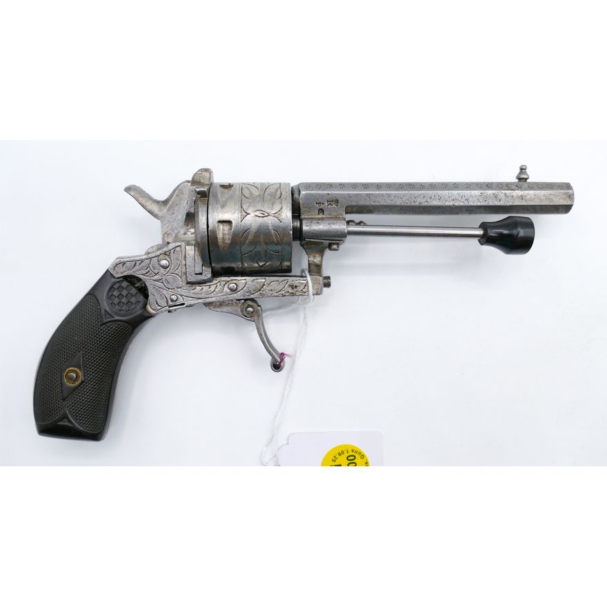 Antique English 7.65mm Parlor Pistol 7.5''.