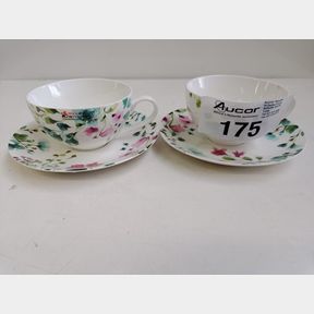 Maxwell AND William - primavera couple breakfast 2x cup AND 2x saucer