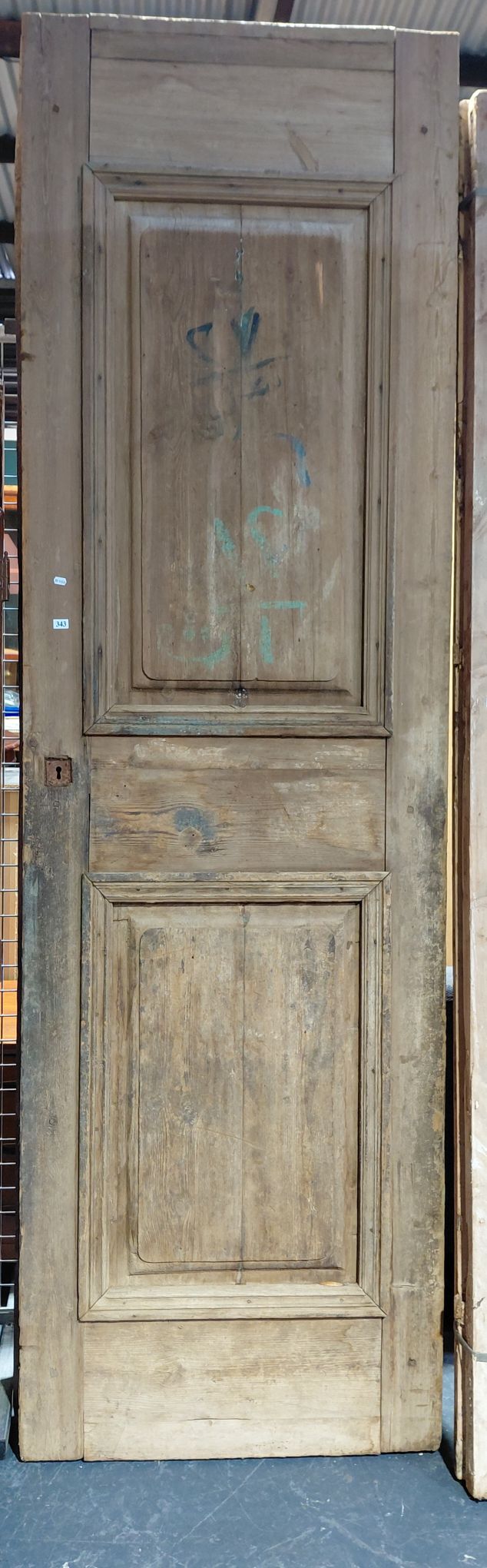 343 · SCRUBBED PINE FRENCH STYLE DOORS