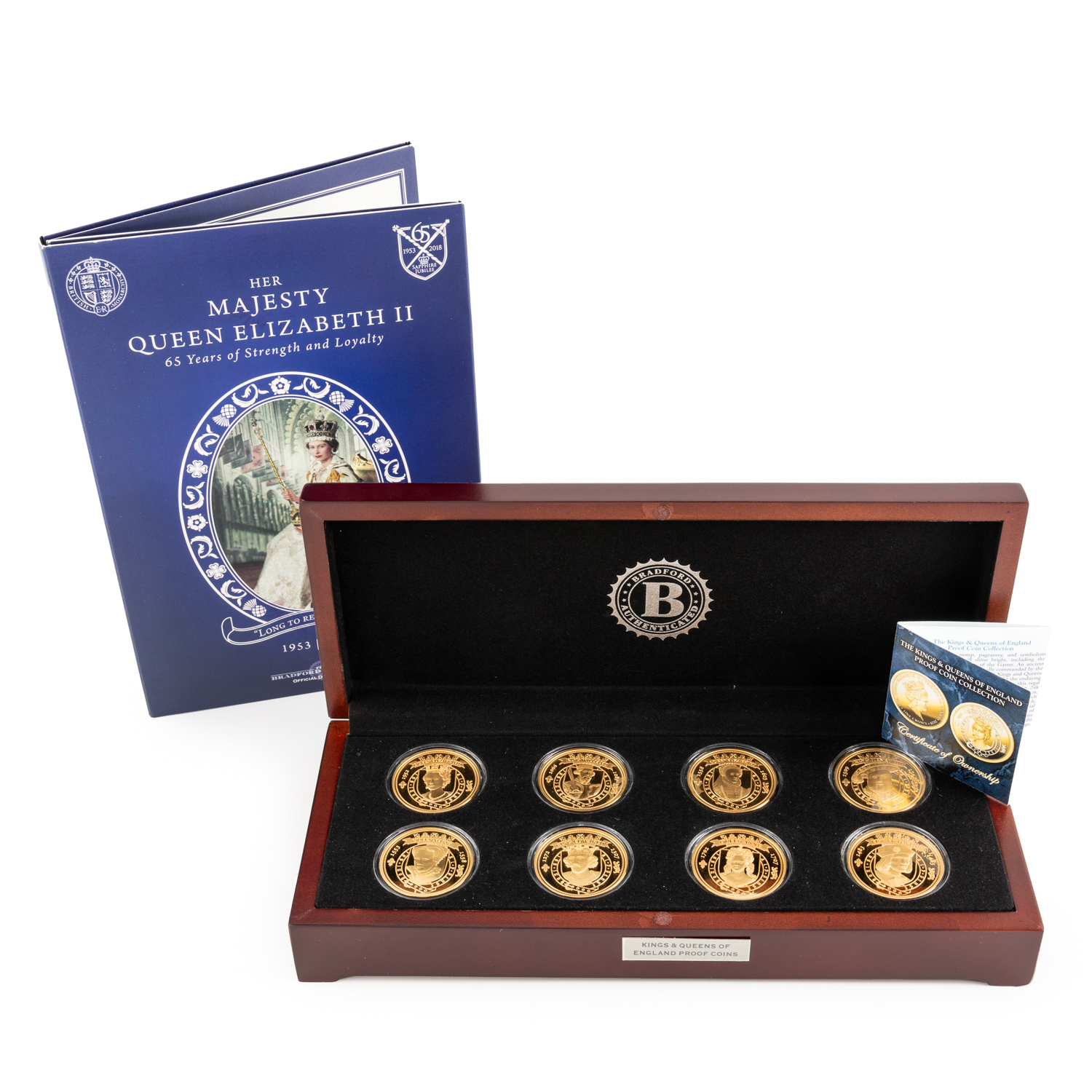 Tristan Da Cunha, Elizabeth II, Bradford Exchange Kings & Queens, One Crown, 2020, FDC