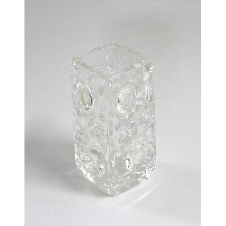 Josef Schott for Smalandshyttan, Sweden - A heavy crystal vase